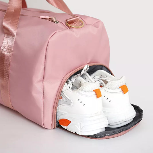 The Ultimate Gym Bag: THINKTHENDO Gym Bag with Shoe Compartment