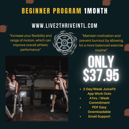 Fitness Program - Beginner 1 Month